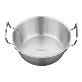 Double Ear Soup Bowl Snack Bowl for Household or Commerial (Color: Retro, Type: 12cm)